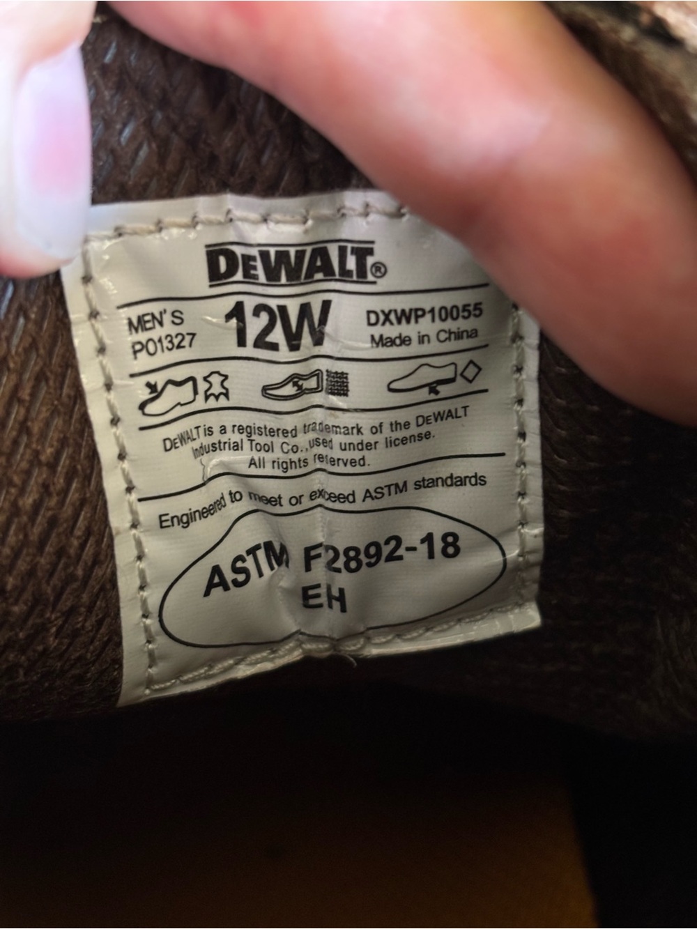 DeWalt Albany Flex Leather Chelsea Work Boot 12W - Picture 6 of 12